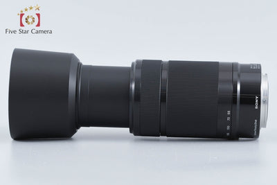【中古】SONY ソニー E 55-210mm f/4.5-6.3 OSS SEL55210 ブラック