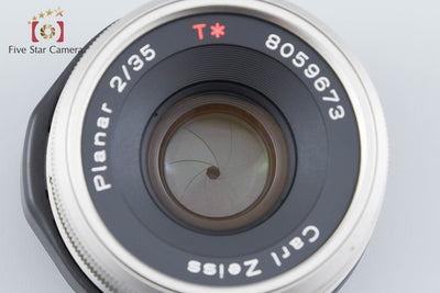 【中古】CONTAX コンタックス Carl Zeiss Planar 35mm f/2 T*