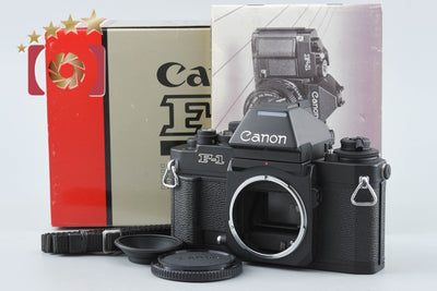 【中古】Canon キヤノン New F-1 AE フィルム一眼レフカメラ 元箱付き