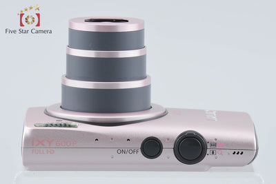 【中古】Canon キヤノン IXY 600F シャンパンピンク サマンサタバサモデル コンパクトデジタルカメラ