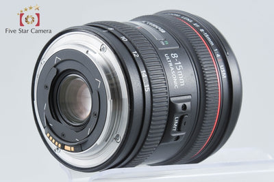 【中古】Canon キヤノン EF 8-15mm f/4 L FISHEYE USM
