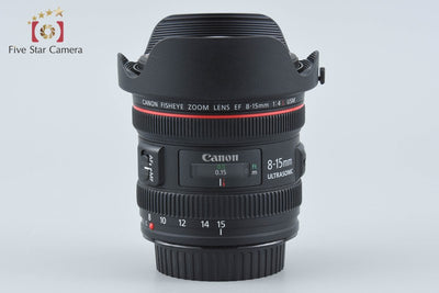 【中古】Canon キヤノン EF 8-15mm f/4 L FISHEYE USM