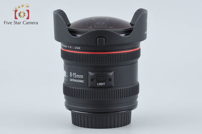【中古】Canon キヤノン EF 8-15mm f/4 L FISHEYE USM