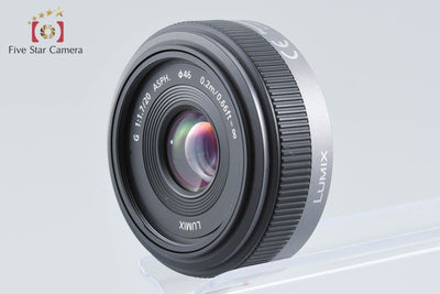 【中古】Panasonic パナソニック LUMIX G 20mm f/1.7 ASPH. H-H020