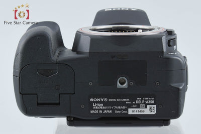 【中古】SONY ソニー α350 DSLR-A350 デジタル一眼レフカメラ