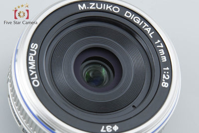 【中古】OLYMPUS オリンパス M.ZUIKO DIGITAL 17mm f/2.8 シルバー