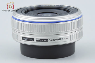 【中古】OLYMPUS オリンパス M.ZUIKO DIGITAL 17mm f/2.8 シルバー