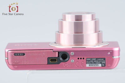 【中古】SONY ソニー Cyber-Shot DSC-W630 ピンク デジタルスチルカメラ