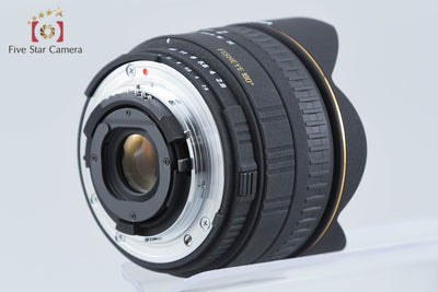 【中古】SIGMA シグマ 15mm f/2.8 D EX FISHEYE ニコン用 元箱付き