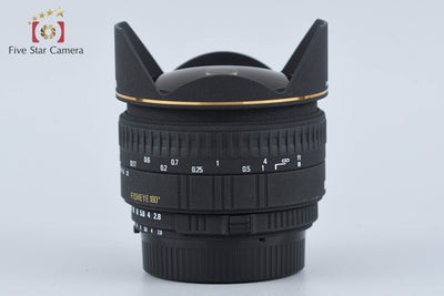 【中古】SIGMA シグマ 15mm f/2.8 D EX FISHEYE ニコン用 元箱付き