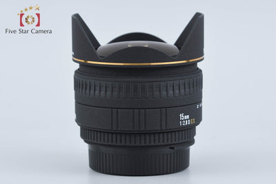 【中古】SIGMA シグマ 15mm f/2.8 D EX FISHEYE ニコン用 元箱付き