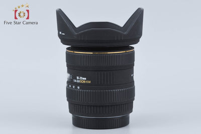 【中古】SIGMA シグマ 10-20mm f/4-5.6 EX DC HSM キヤノン用