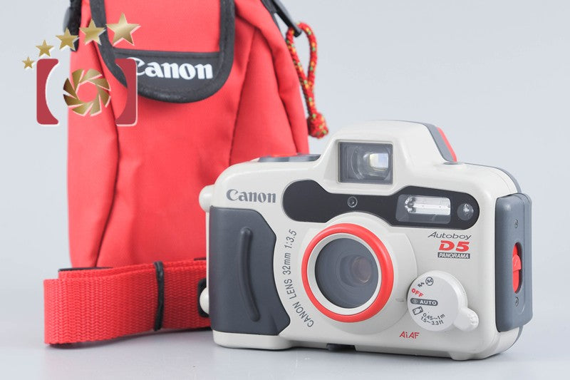 【中古】Canon キヤノン Autoboy D5 パノラマ コンパクトフィルムカメラ