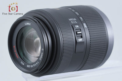 【中古】Panasonic パナソニック LUMIX G VARIO 45-200mm f/4-5.6 MEGA O.I.S. H-FS045200
