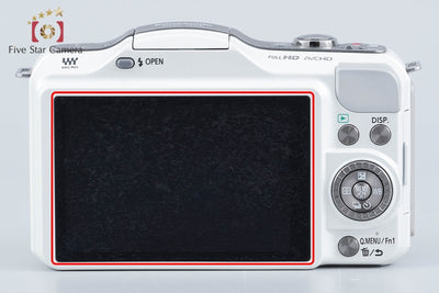 【中古】Panasonic パナソニック DMC-GF5X 14-42mm 電動ズームレンズキット シェルホワイト シャッター回数僅少