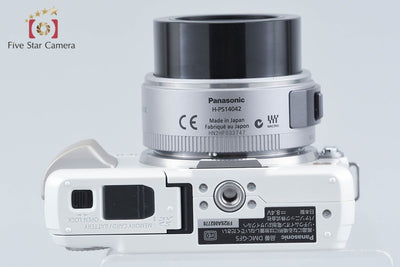 【中古】Panasonic パナソニック DMC-GF5X 14-42mm 電動ズームレンズキット シェルホワイト シャッター回数僅少