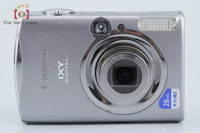 【中古】Canon キヤノン IXY Digital 900 IS シルバー コンパクトデジタルカメラ