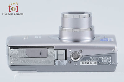 【中古】Canon キヤノン IXY Digital 900 IS シルバー コンパクトデジタルカメラ