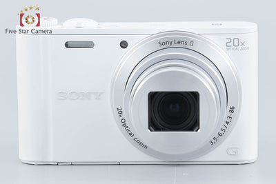 【中古】SONY ソニー Cyber-shot DSC-WX350 ホワイト コンパクトデジタルカメラ 元箱付き 多言語対応