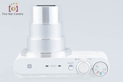 【中古】SONY ソニー Cyber-shot DSC-WX350 ホワイト コンパクトデジタルカメラ 元箱付き 多言語対応