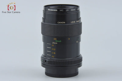 【中古】Canon キヤノン New FD 50mm f/3.5 MACRO
