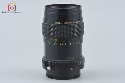 【中古】Canon キヤノン New FD 50mm f/3.5 MACRO