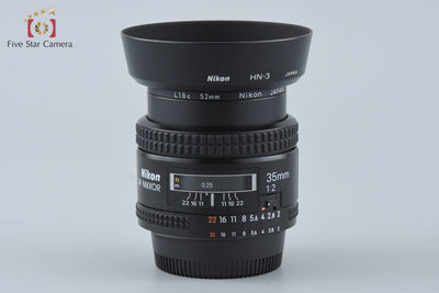 【中古】Nikon ニコン AF NIKKOR 35mm f/2