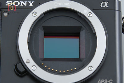 【中古】SONY ソニー α6000 ILCE-6000 ブラック パワーズームレンズキット シャッター回数僅少 多言語対応