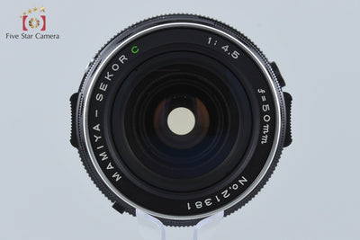 【中古】Mamiya マミヤ SEKOR C 50mm f/4.5