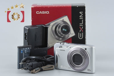【中古】Casio カシオ EXILIM EX-H15 シルバー コンパクトデジタルカメラ 元箱付き