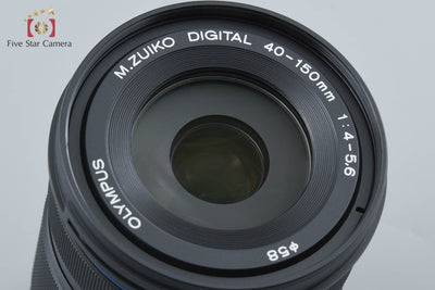 【中古】OLYMPUS オリンパス M.ZUIKO DIGITAL ED 40-150mm f/4-5.6 ブラック