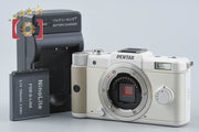 【中古】PENTAX ペンタックス Q ホワイト ミラーレス一眼カメラ シャッター回数僅少