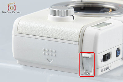 【中古】PENTAX ペンタックス Q ホワイト ミラーレス一眼カメラ シャッター回数僅少