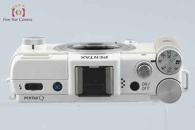 【中古】PENTAX ペンタックス Q ホワイト ミラーレス一眼カメラ シャッター回数僅少