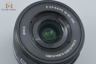 【中古】SONY ソニー E PZ 16-50mm f/3.5-5.6 OSS SELP1650 ブラック