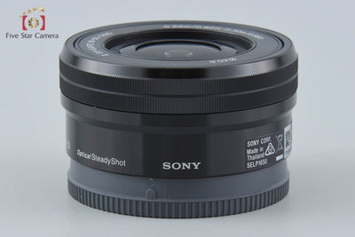 【中古】SONY ソニー E PZ 16-50mm f/3.5-5.6 OSS SELP1650 ブラック