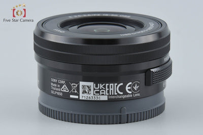 【中古】SONY ソニー E PZ 16-50mm f/3.5-5.6 OSS SELP1650 ブラック