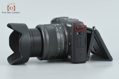 【中古】Canon キヤノン EOS M3 ブラック EF-M 15-45mm f/3.5-6.3 IS STM レンズキット