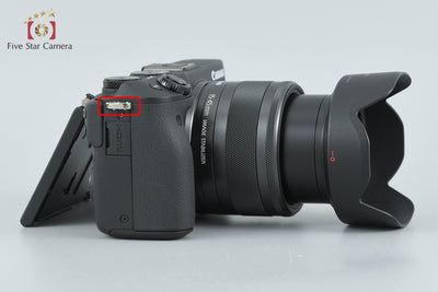 【中古】Canon キヤノン EOS M3 ブラック EF-M 15-45mm f/3.5-6.3 IS STM レンズキット