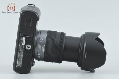 【中古】Panasonic パナソニック DMC-GF1 エスプリブラック + LUMIX G VARIO 14-45mm f/3.5-5.6 ASPH. MEGA O.I.S. H-FS014045 シャッター回数僅少
