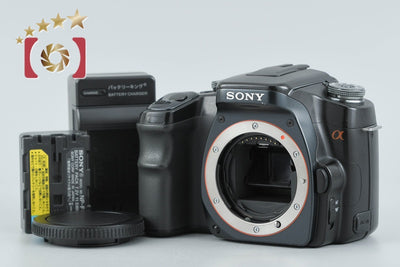 【中古】SONY ソニー α100 DSLR-A100 ブラック デジタル一眼レフカメラ