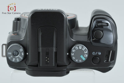 【中古】SONY ソニー α100 DSLR-A100 ブラック デジタル一眼レフカメラ