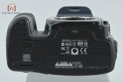 【中古】SONY ソニー α100 DSLR-A100 ブラック デジタル一眼レフカメラ