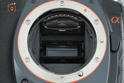 【中古】SONY ソニー α100 DSLR-A100 ブラック デジタル一眼レフカメラ