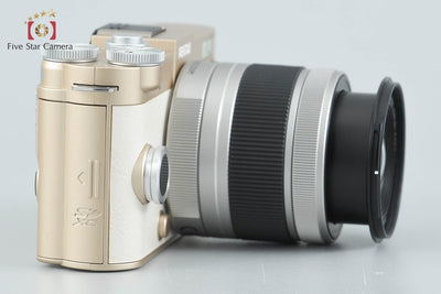 【中古】PENTAX ペンタックス Q-S1 ゴールド x クリーム ズームレンズキット シャッター回数僅少