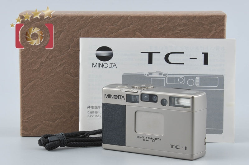 【中古】MINOLTA ミノルタ TC-1 コンパクトフィルムカメラ 元箱付き
