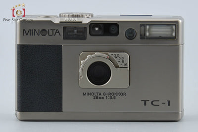 【中古】MINOLTA ミノルタ TC-1 コンパクトフィルムカメラ 元箱付き