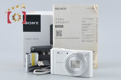 【中古】SONY ソニー Cyber-shot DSC-WX350 ホワイト コンパクトデジタルカメラ 元箱付き 多言語対応