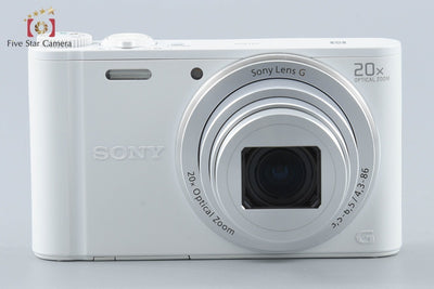 【中古】SONY ソニー Cyber-shot DSC-WX350 ホワイト コンパクトデジタルカメラ 元箱付き 多言語対応