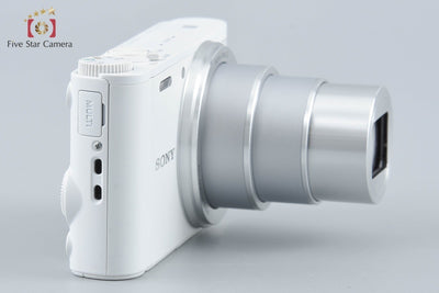 【中古】SONY ソニー Cyber-shot DSC-WX350 ホワイト コンパクトデジタルカメラ 元箱付き 多言語対応